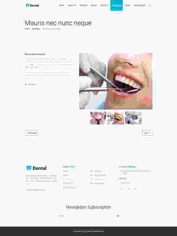 Portfolio Details – Dental Elementor Site